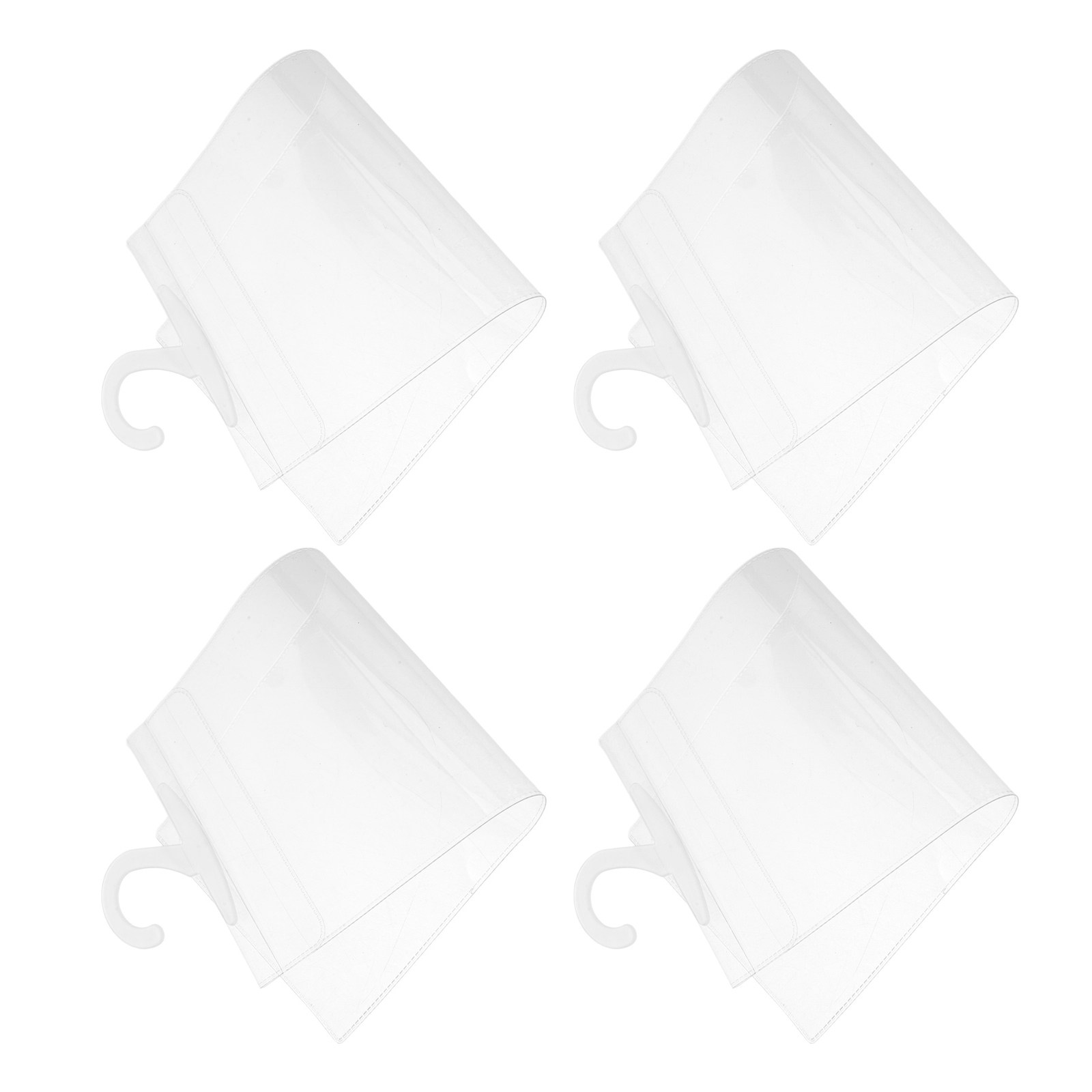 Car Trunk Organizer - 4Pcs Transparent Handicap Parking Permit Holder