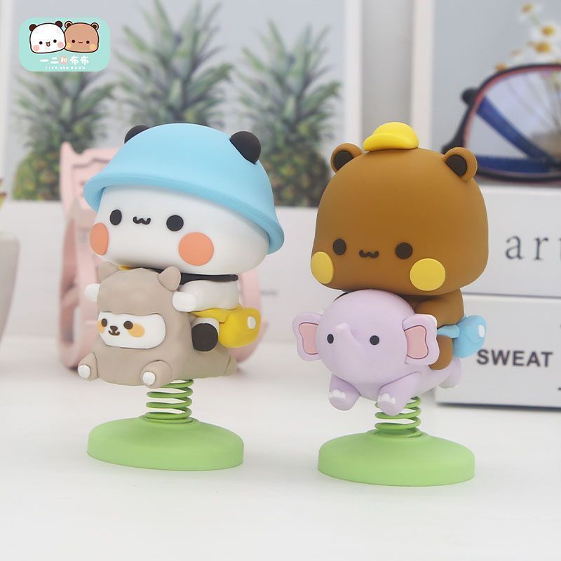 Yier Bubu Spring Swing Figurin - Car Accessories Parts ulasan dan harga