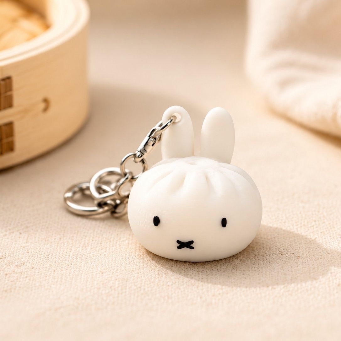 Cute Miffy Rabbit Steamed Bun  - Car Accessories Bunnings ulasan dan harga