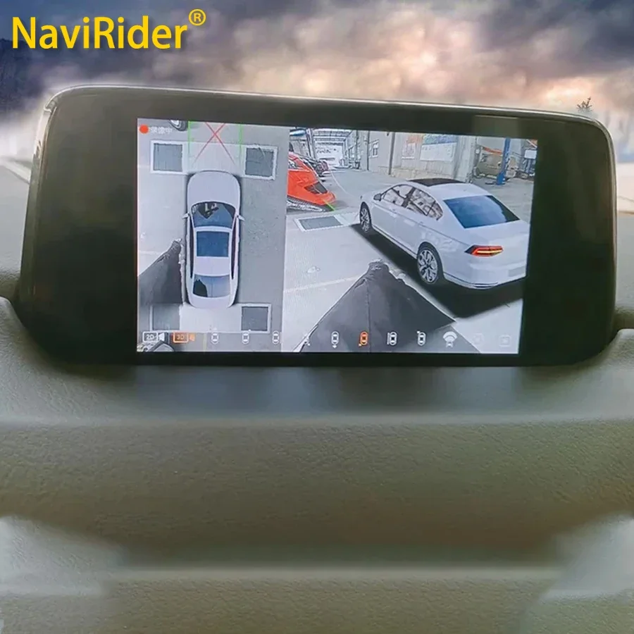 360 Degree Bird View Car DVR R - Rear Camera For Car ulasan dan harga