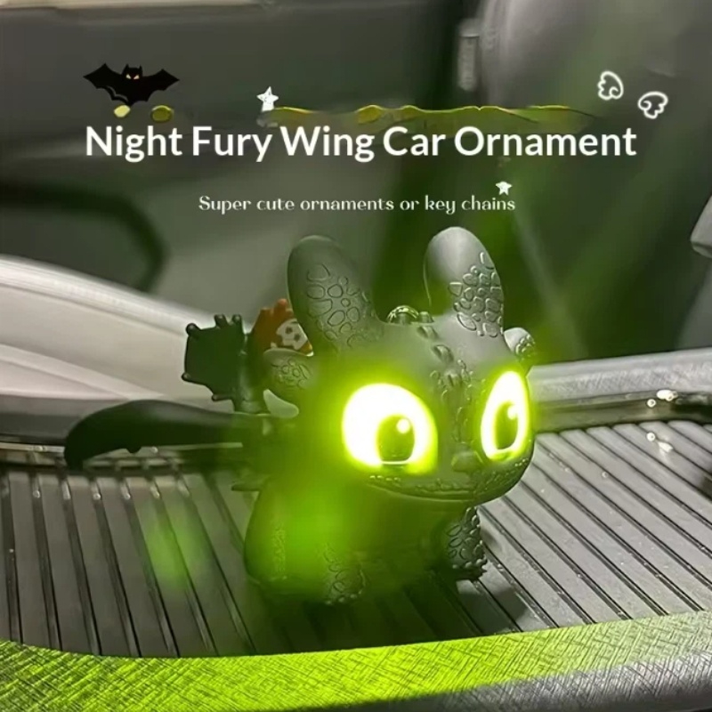 Genuine Cute Glowing Toothless - Car Accessories Parts ulasan dan harga