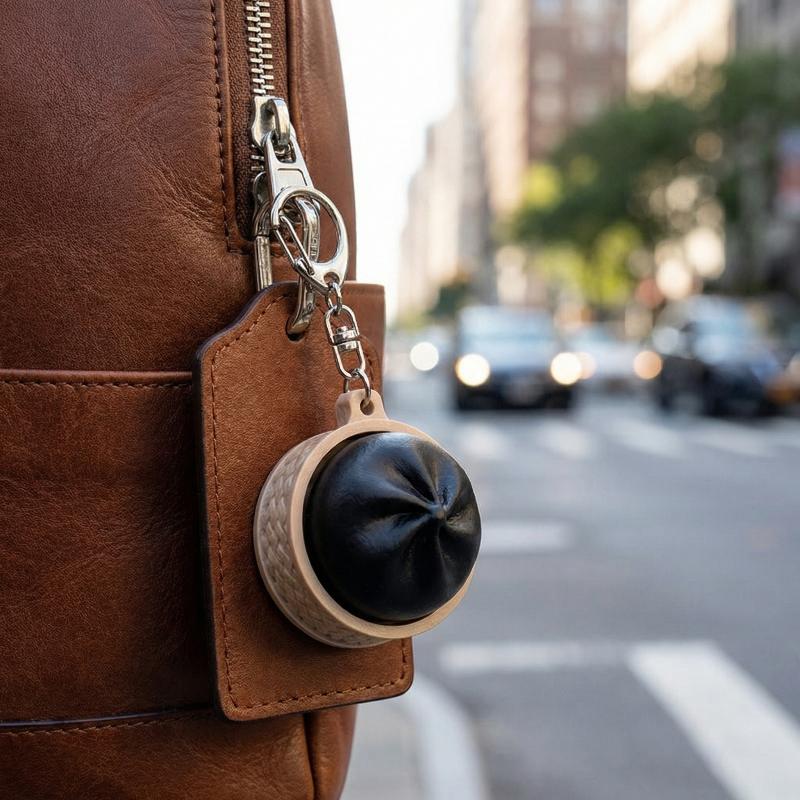 Colorful Bun Clicker Keychain  - Car Accessories Bunnings ulasan dan harga