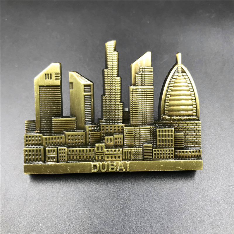 France Paris Metal 3D Cute Mag - Car Accessories Dubai ulasan dan harga