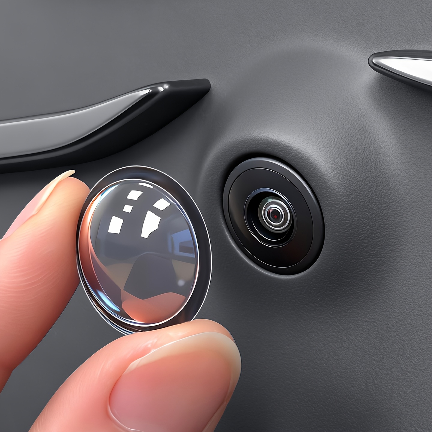 2PCS Car Camera Lens Protector - Rear Camera For Car ulasan dan harga