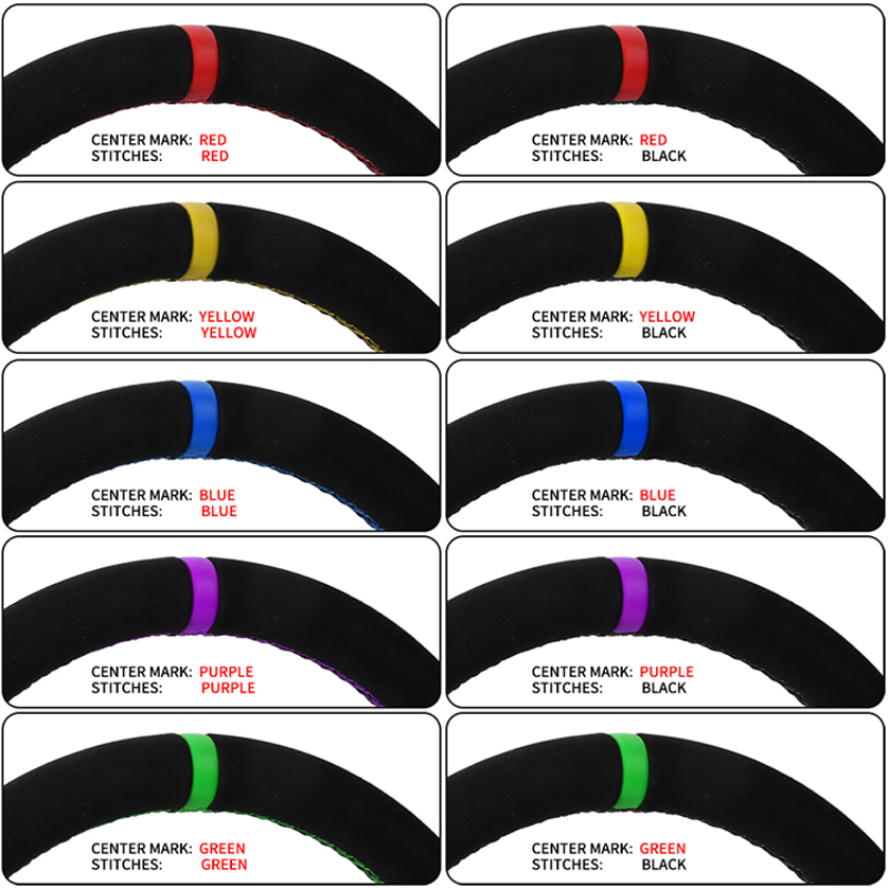 Suede Racing Steering Wheel Su - Car Accessories Racing ulasan dan harga