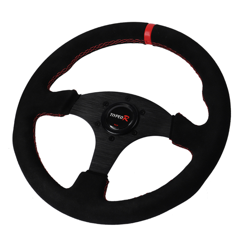 Suede Racing Steering Wheel Su - Car Accessories Racing ulasan dan harga