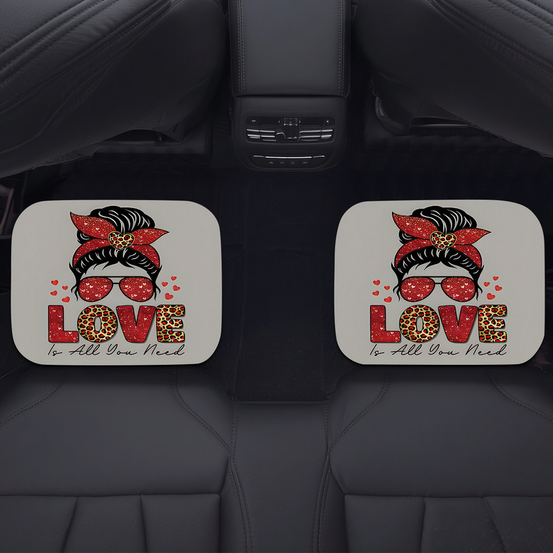 4Pcs Car Floor Mats, Messy Bun - Car Accessories Bunnings ulasan dan harga