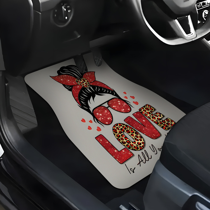 4Pcs Car Floor Mats, Messy Bun - Car Accessories Bunnings ulasan dan harga