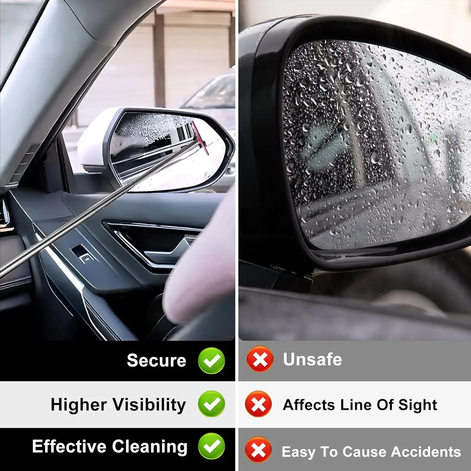Rearview Mirror Windscreen Wip - Car Accessories Parts ulasan dan harga