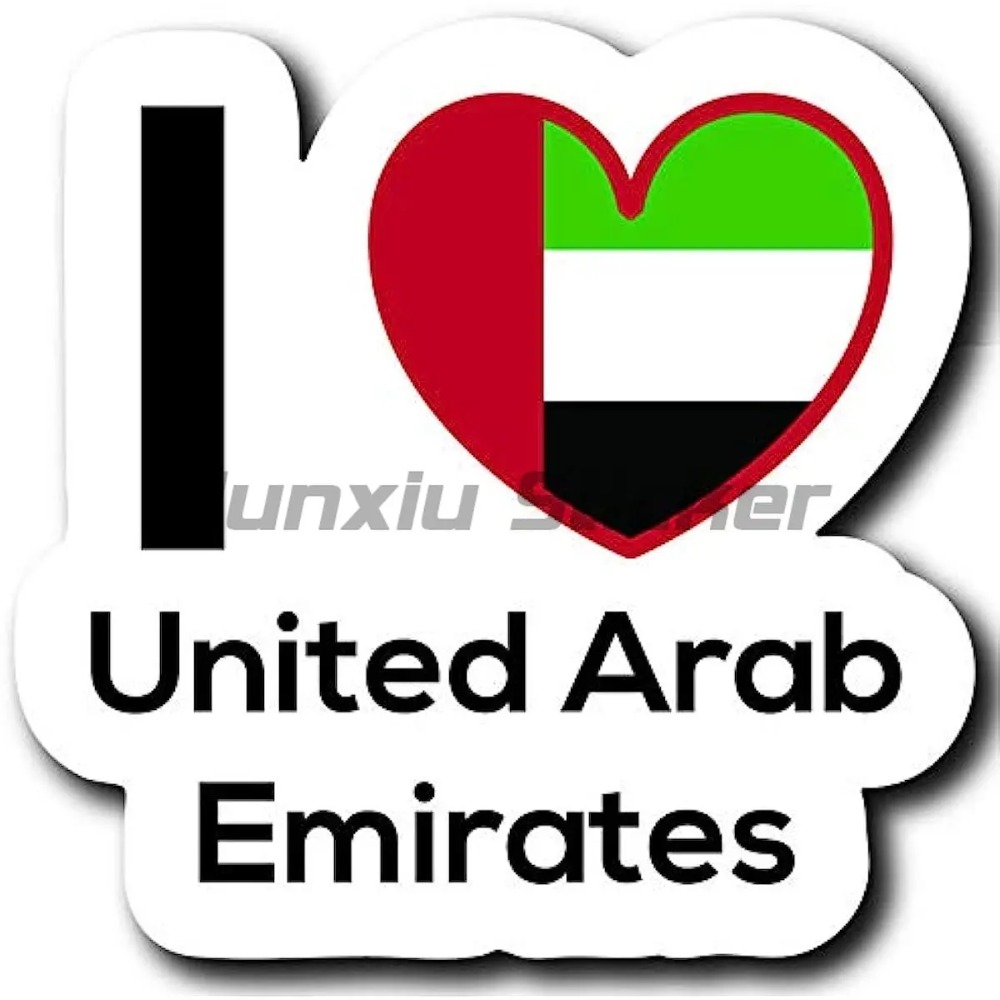 Dubai Country Flag Vinyl Motor - Car Accessories Dubai ulasan dan harga