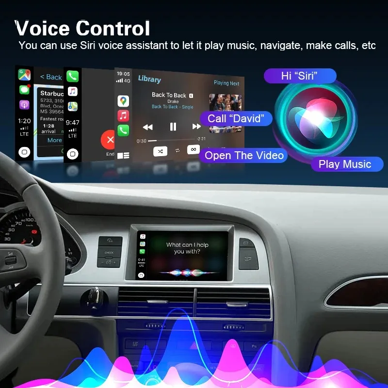 Wireless CarPlay Android Auto  - Car Dash Cam ulasan dan harga