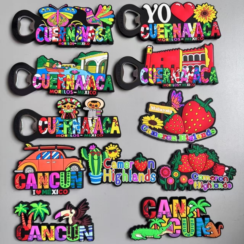 PVC Fridge Magnets Cancun Cuer - Car Accessories Dubai ulasan dan harga