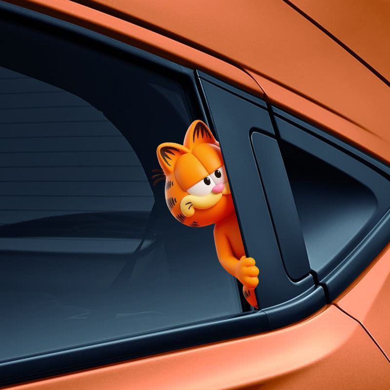 Garfield anime cartoon cute fu - Car Accessories Parts ulasan dan harga