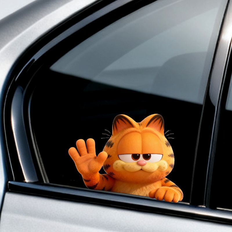 Garfield anime cartoon cute fu - Car Accessories Parts ulasan dan harga