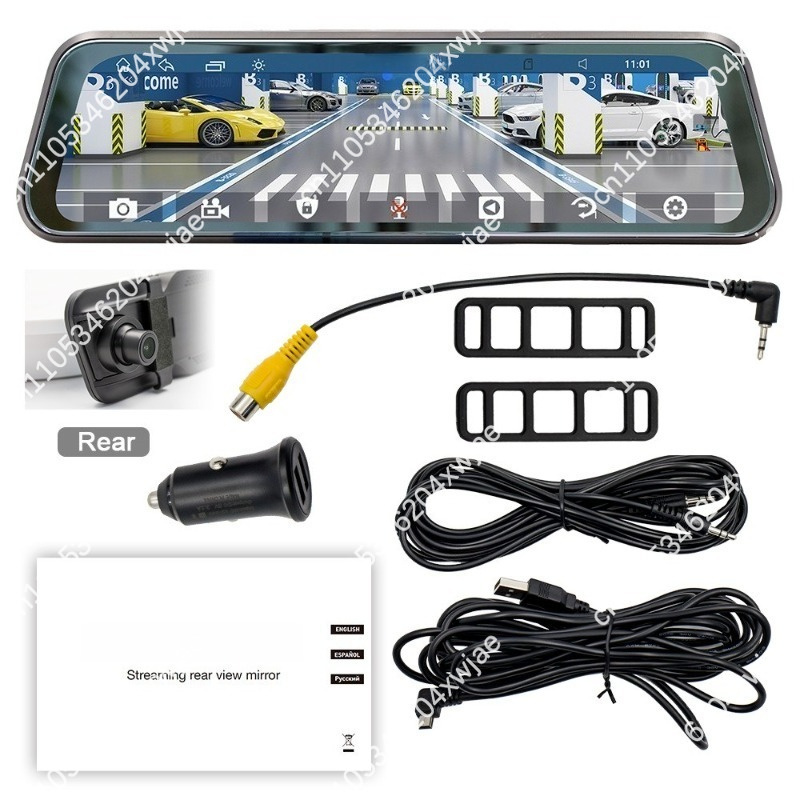 9.36 Inch Streaming Media Rear - Car Dash Cam ulasan dan harga