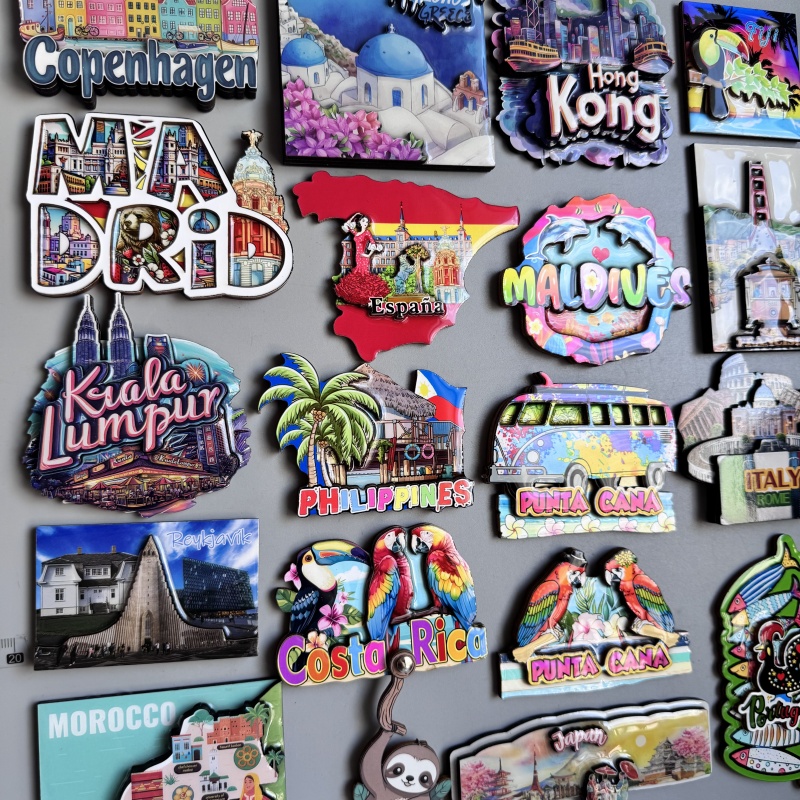 Wood Fridge Magnets Denmark GR - Car Accessories Dubai ulasan dan harga