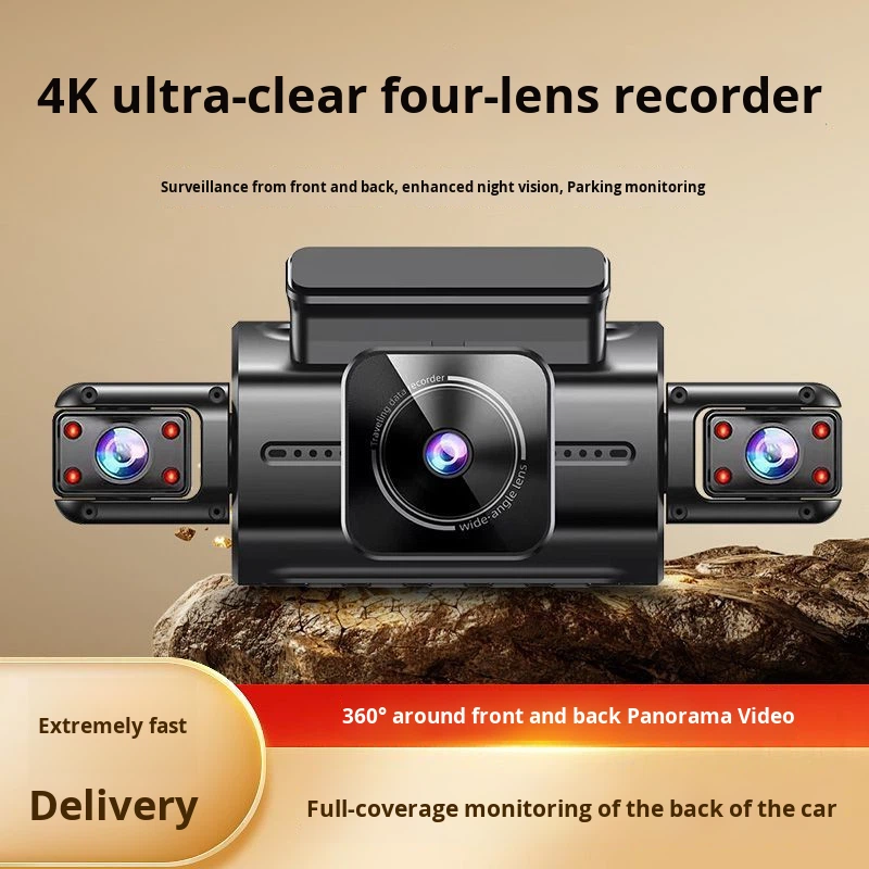 New 2025 Model Dash Cam Four-C - Car Dash Cam ulasan dan harga