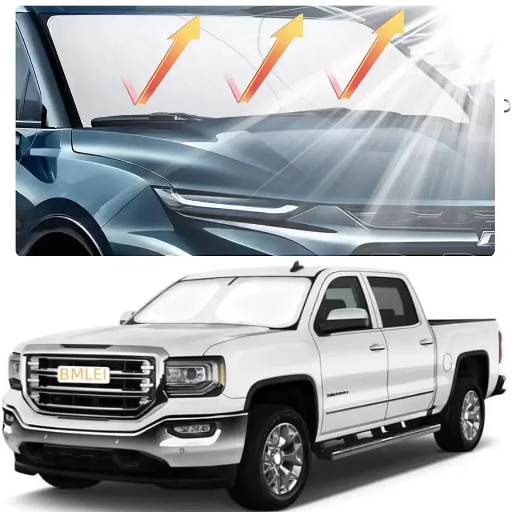 Car Front Window Sunshade UV P - Car Accessories Parts ulasan dan harga