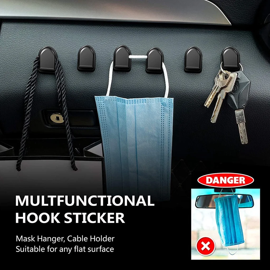 Mini Car Hooks Interior Storag - Car Accessories Parts ulasan dan harga
