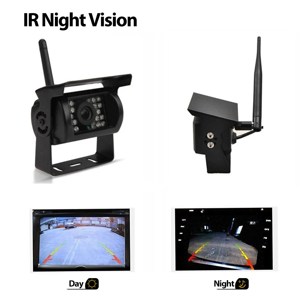 7'' Vehicle Wireless Reverse H - Rear Camera For Car ulasan dan harga